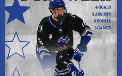 Peyton Dahlke named East Division First Star of the Week